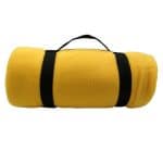 Custom Fleece Blanket w/Nylon Strap - 6