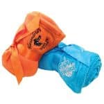 Custom Luxury Plush Blanket w/Ribbon