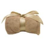 Custom Luxury Plush Blanket w/Ribbon - 6