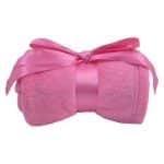 Custom Luxury Plush Blanket w/Ribbon - 7