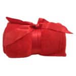 Custom Luxury Plush Blanket w/Ribbon - 9